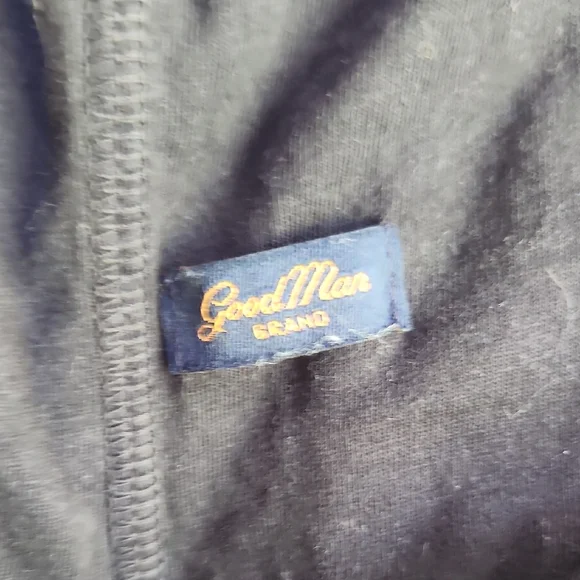 Good Man T-Shirt Black Short Sleeve Mens Large Work, Gorpcore - Picture 8 of 9